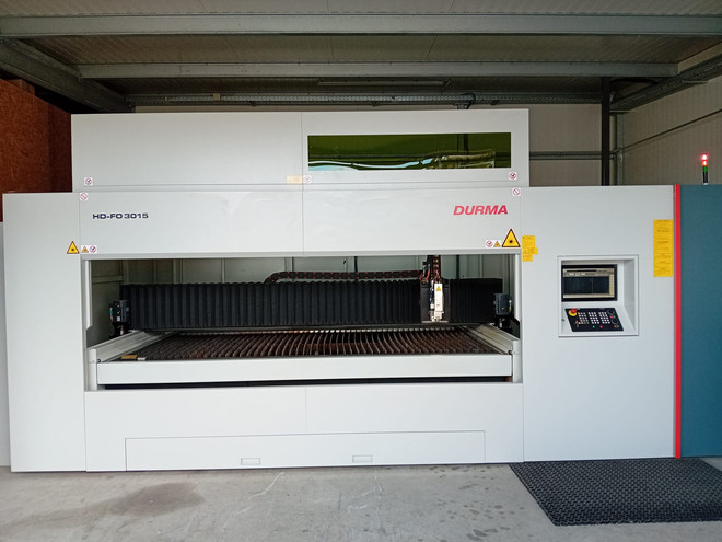 Bauteil mit ausgeprägten Laserschnittkonturen