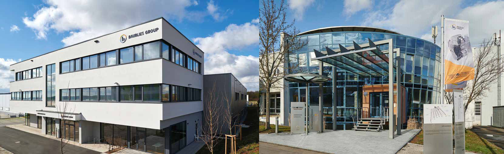 Standorte der Baublies Group