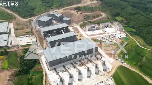 EPC 1200 t/h Granit-Aggregates-Produktionsprojekt
