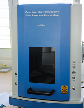 Lasergravierte Teile