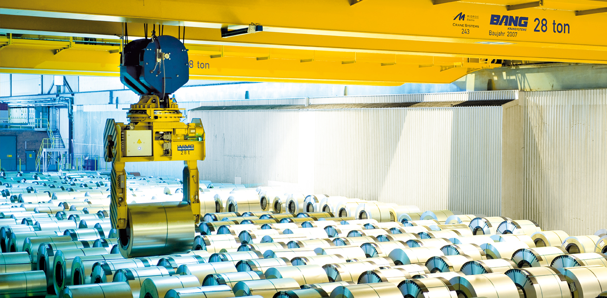 Coil-Handling (Stahlbau)