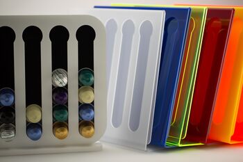 Kaffeekapselhalter aus Acrylglas