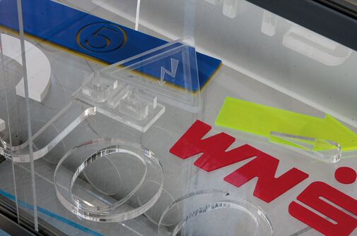 3D-Buchstaben aus Acrylglas