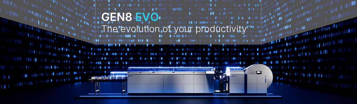 GEN8 EVO – Druckweiterverarbeitungslinie