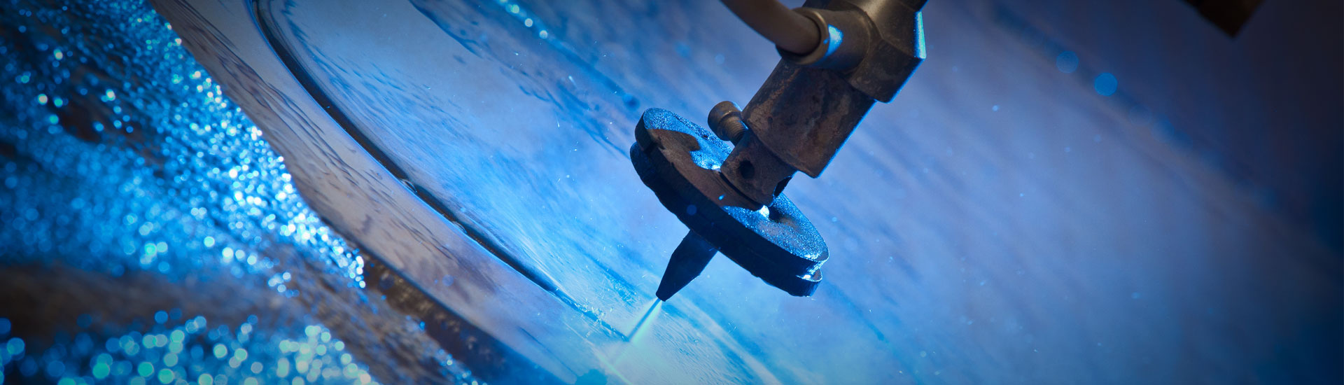 Wasserstrahlgeschnittenes Werkstück