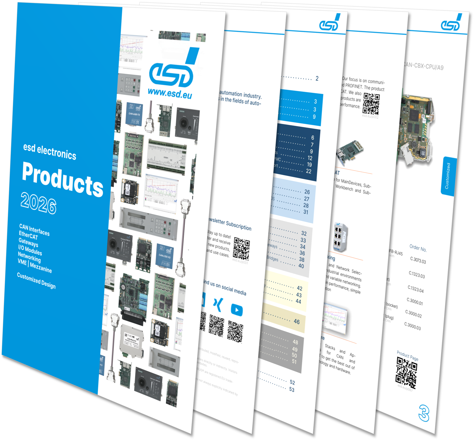 esd-Produktkatalog 2026 als PDF verfügbar