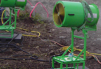 NALTEC® Wassernebelanlage