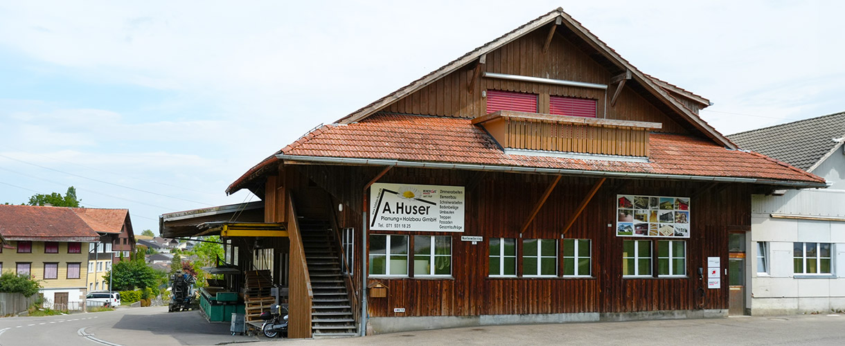 A. Huser Holzbau – Fertigung