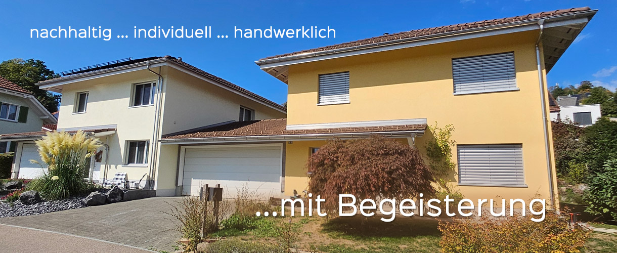 Projektaufnahme Holzbau