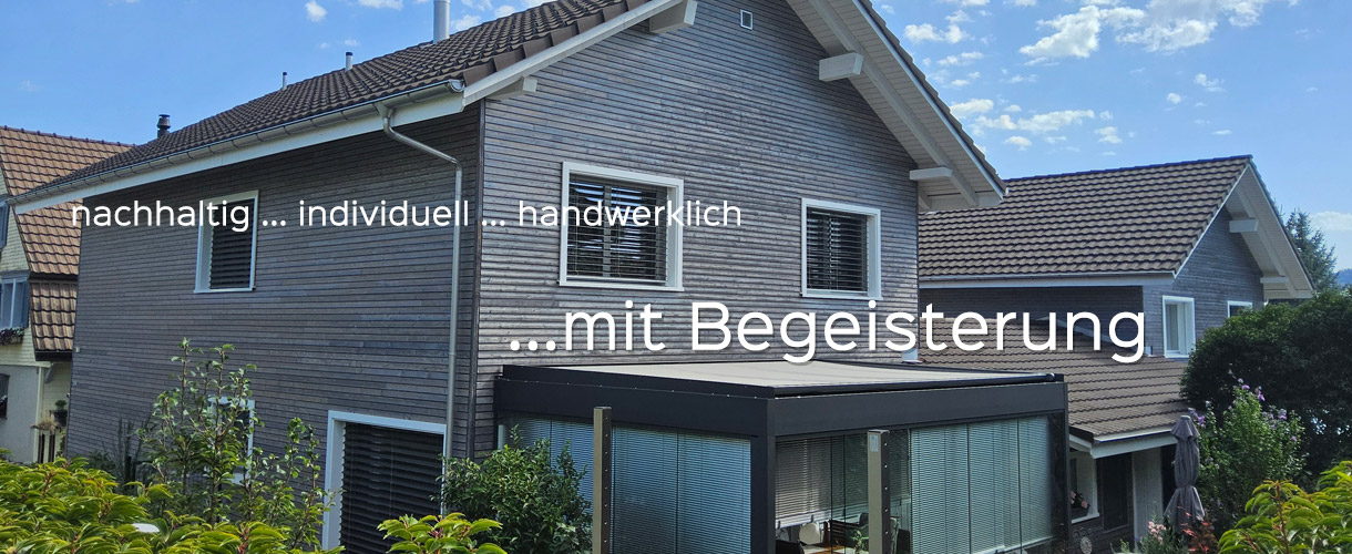 Projektaufnahme Holzbau