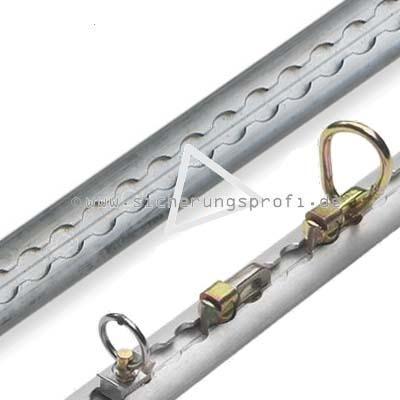 Ankerschiene aus Aluminium