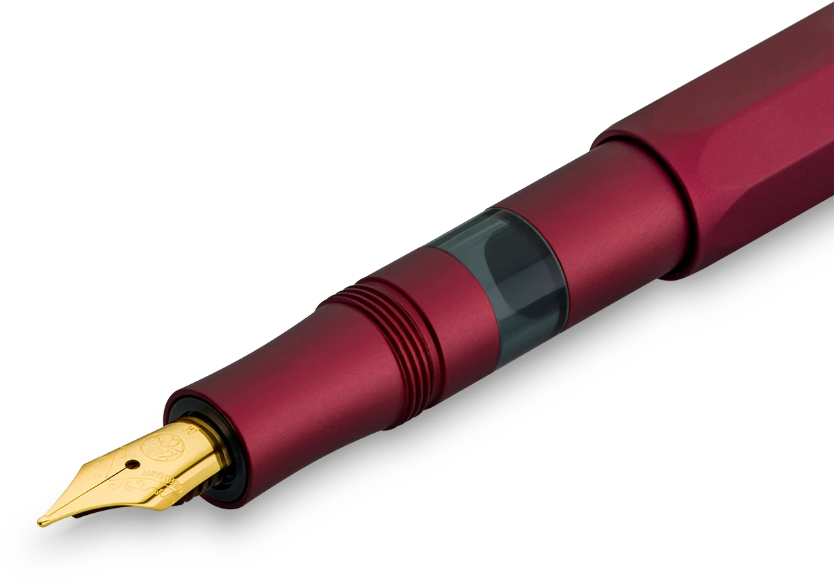 Detail Kaweco PISTON SPORT AL Solo Bordeaux/Gold