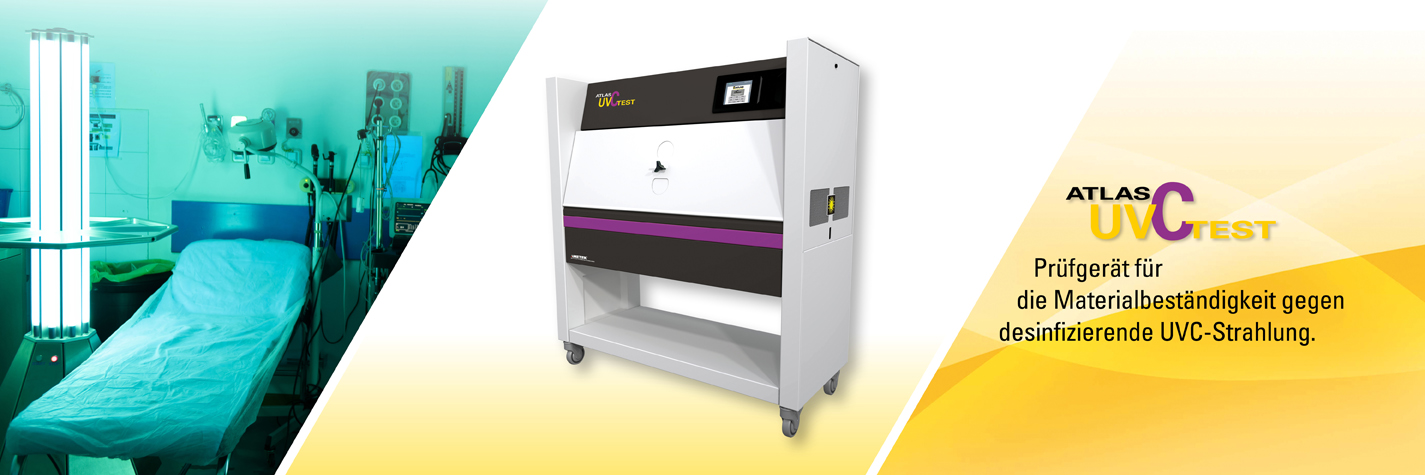 UVC-Prüfgerät zur Materialalterung bei 254 nm