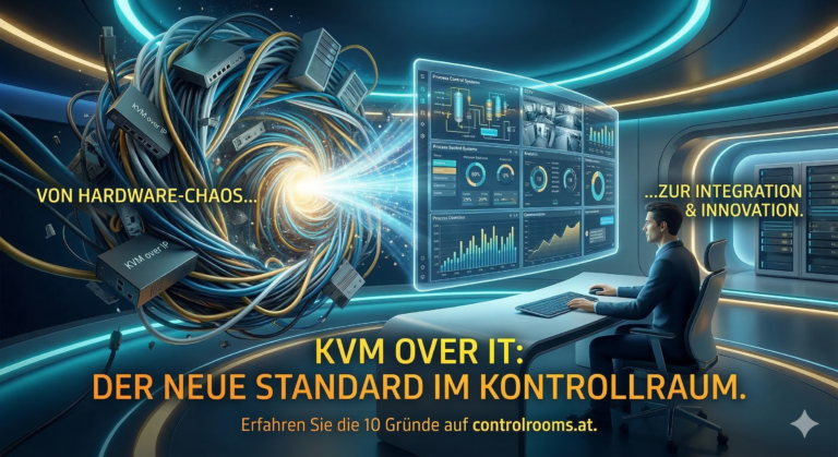 KVM-over-IP-Architektur für moderne Leitstellen