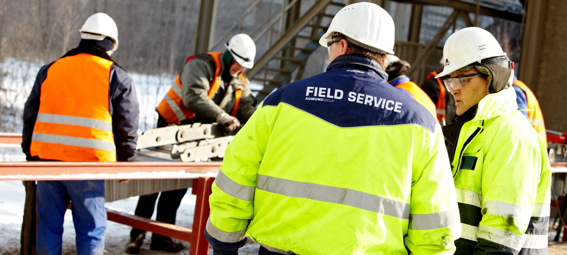AUMUND Group Field Service vor Ort