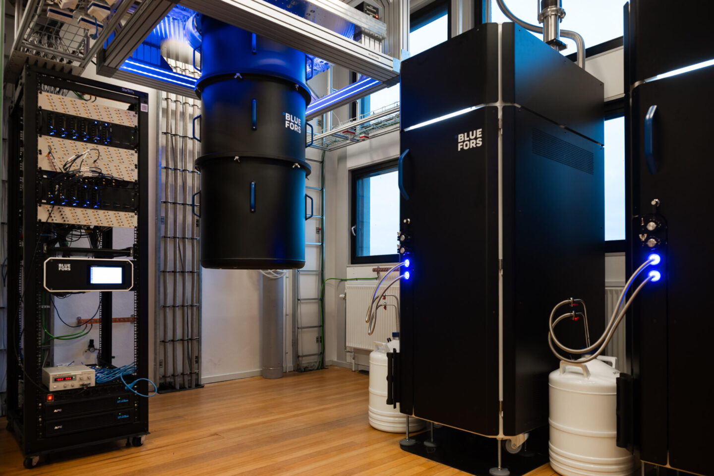 XLDsl mit Gas Handling System Generation 2 im SQuID Lab
