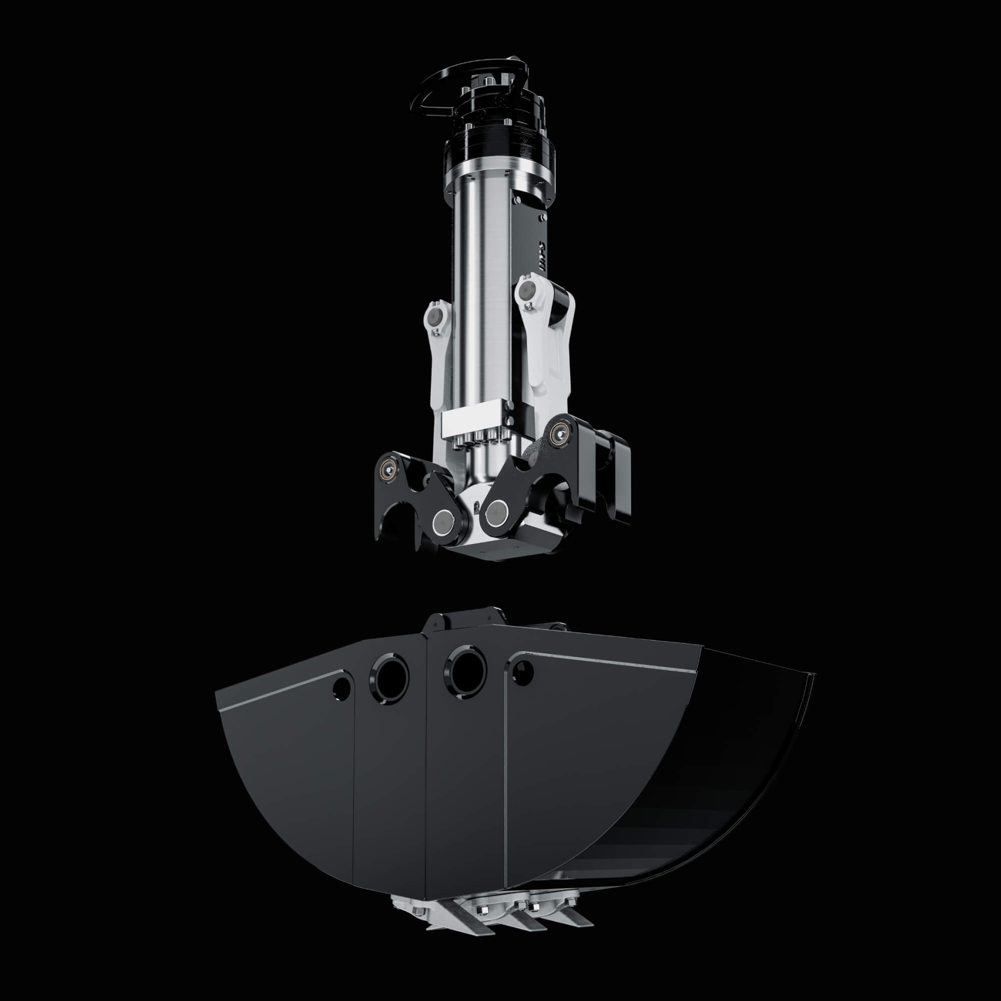 Grabgreifer mit Schalenwechselsystem GS240P