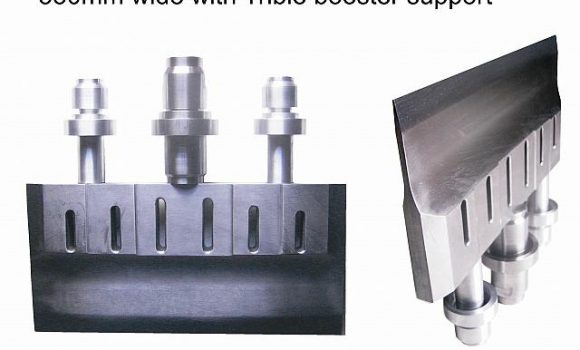 Lebensmittelschneiden mit Dreifach-Booster, 340 mm