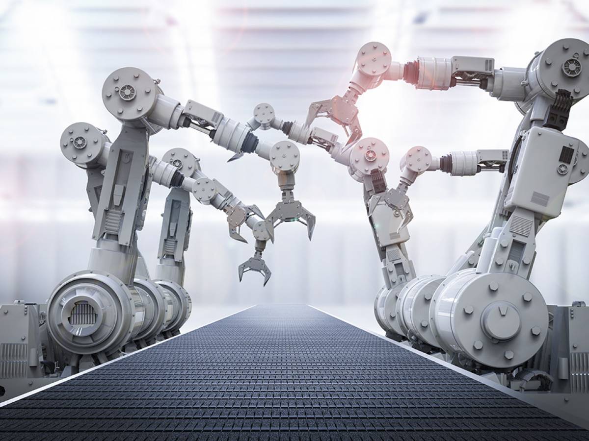 Industrielle Roboteranwendung