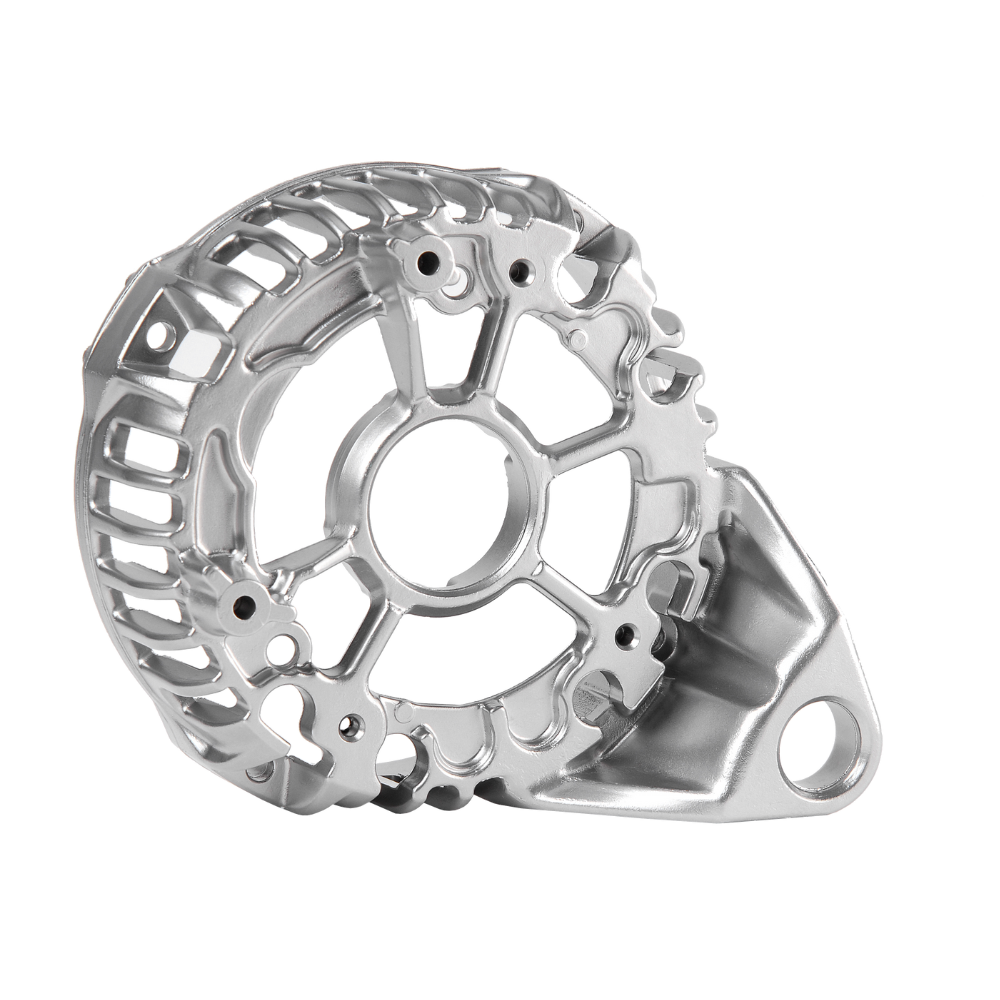 Gestrahltes Metallbauteil