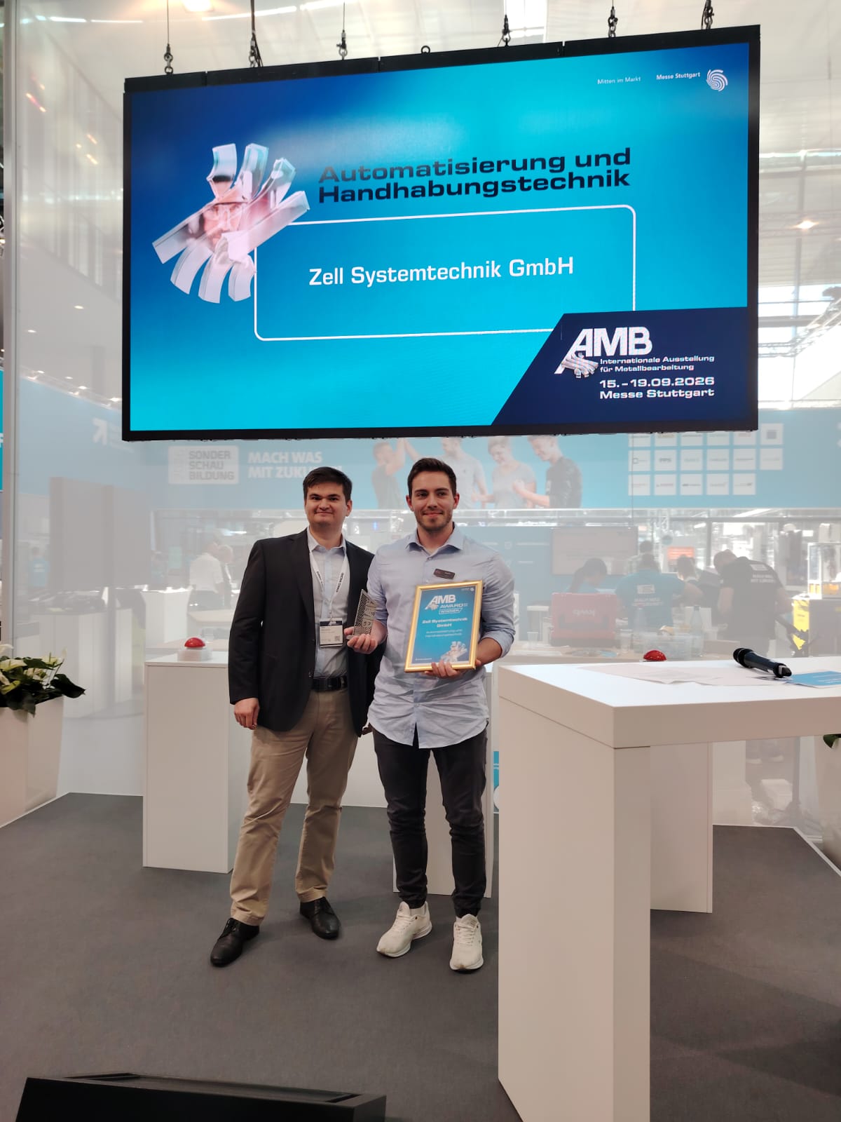 AMB Award 2026 – Kategorie Automatisierung und Handhabungstechnik