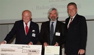 Innovationspreis des Landes Baden-Württemberg (Rudolf-Eberle-Preis, 2. Platz,