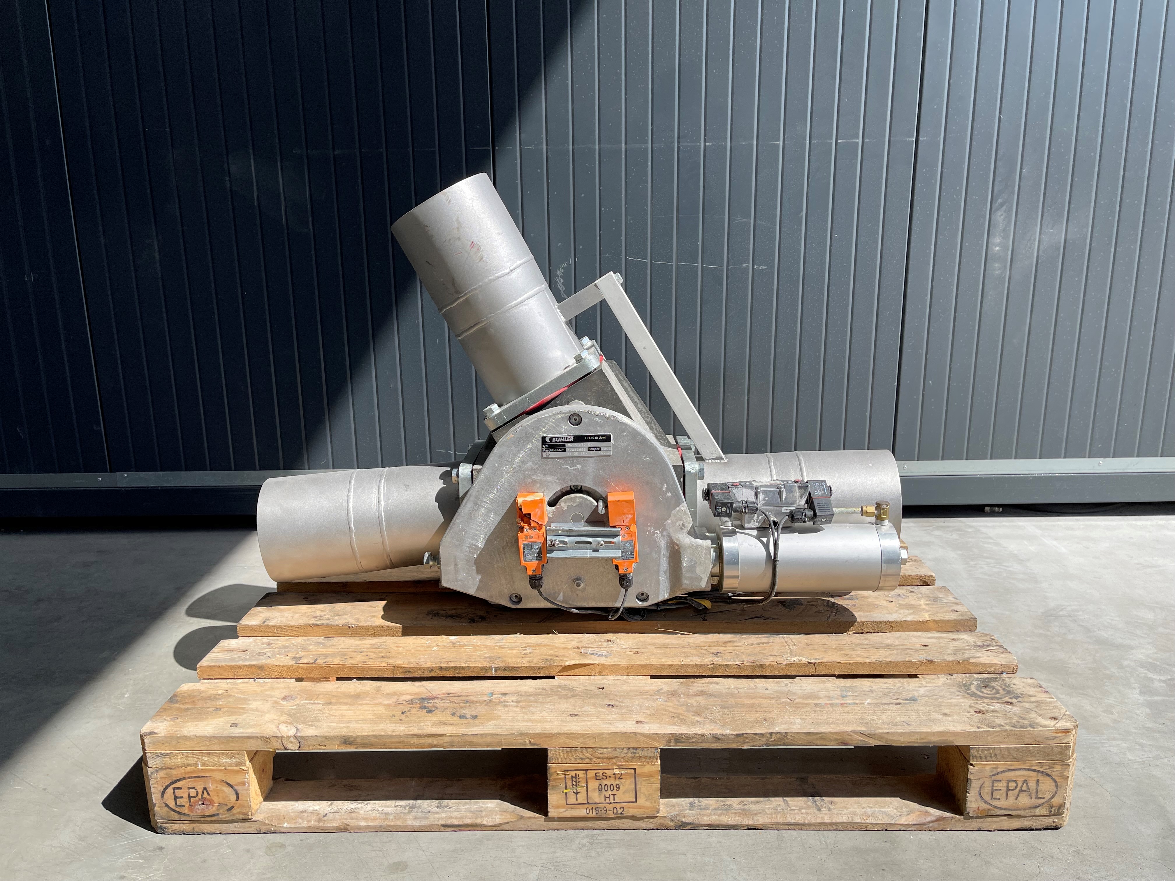 Drehrohrweiche Bühler DN 170 ATEX