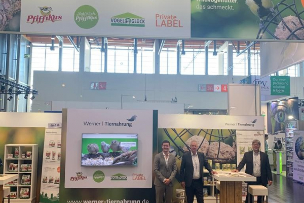 Werner Tiernahrung auf der Interzoo