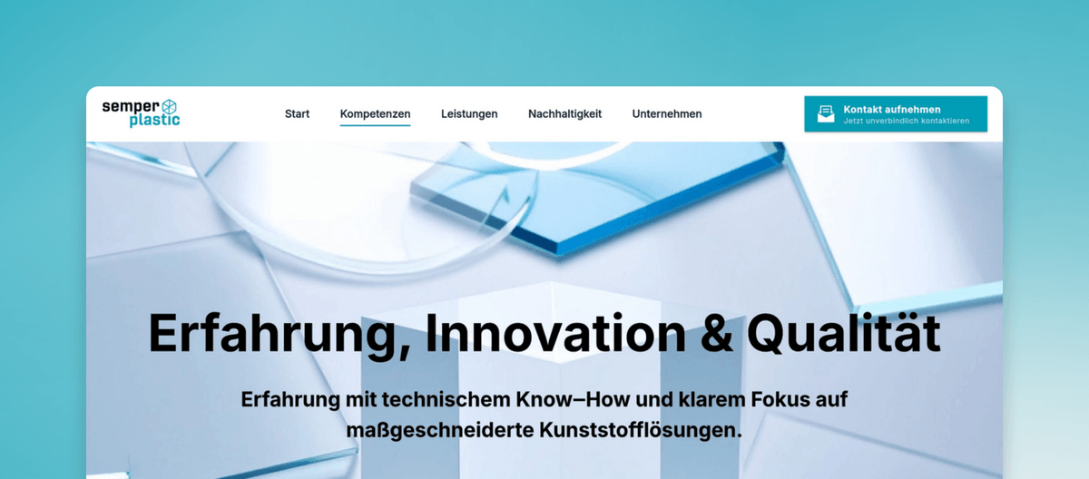 Lasergeschnittene Kunststoffplatte