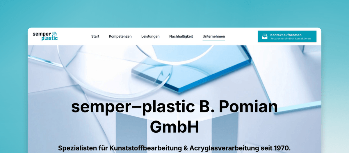 Thermische Umformung von Kunststoffhalbzeugen