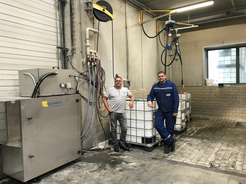 Anlageninstallation bei Donauchem, Werk Pischelsdorf