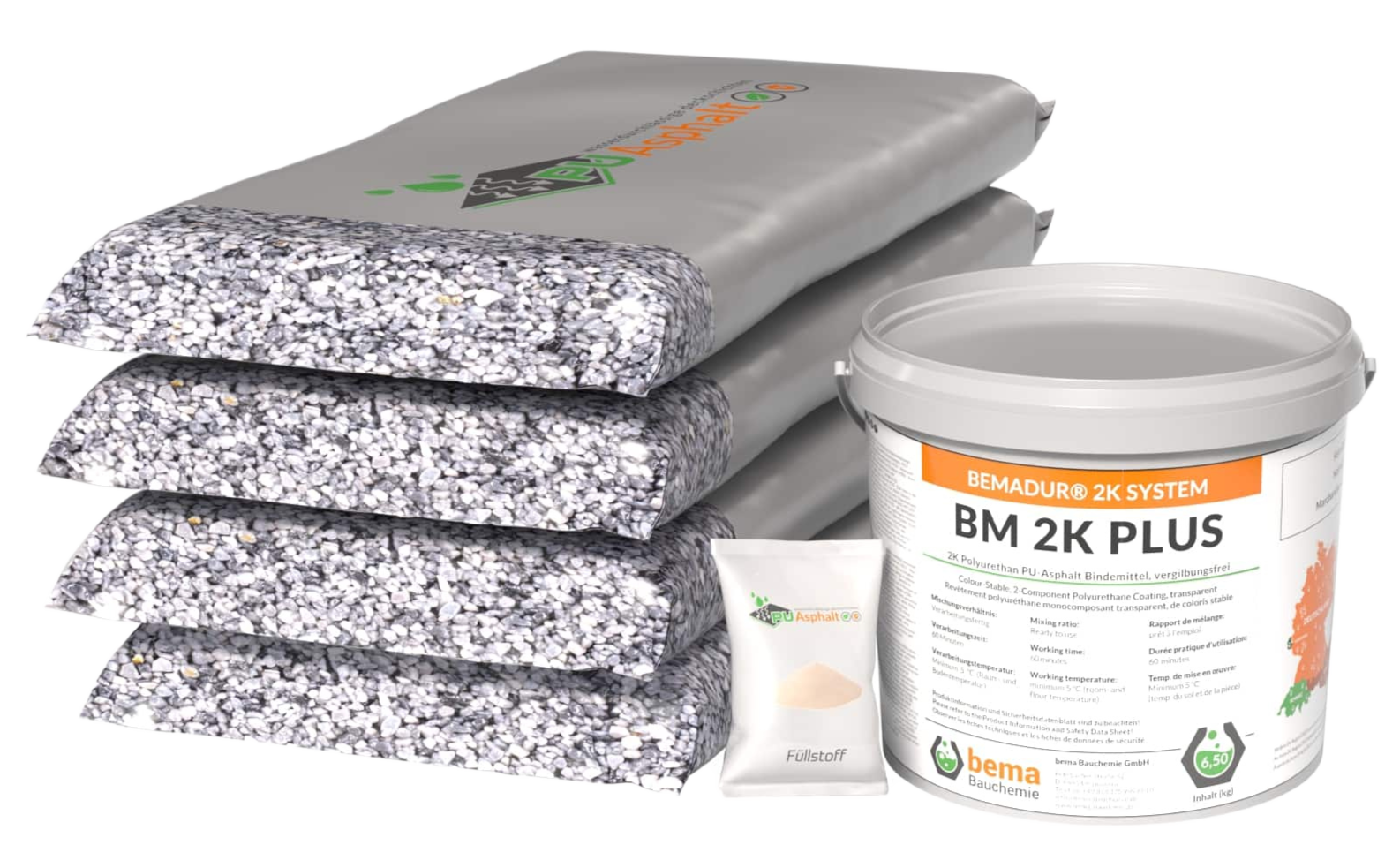 PU-Asphalt Set