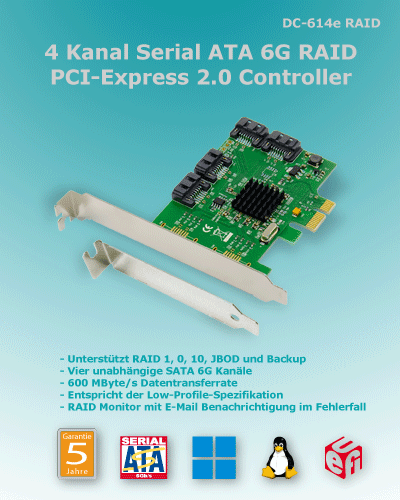 DC-614e RAID Controller