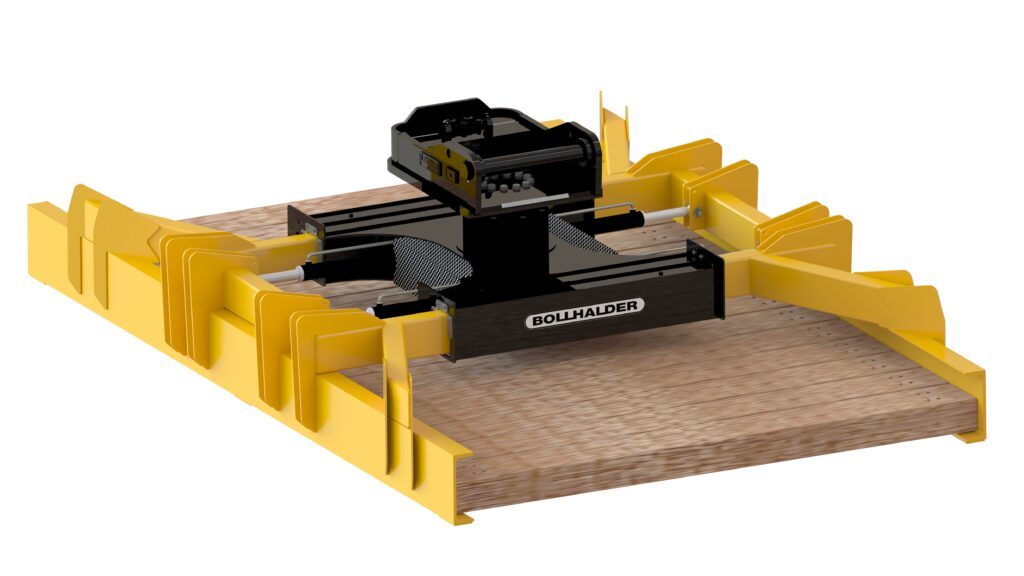 Schienengreifer für Gleisbau
