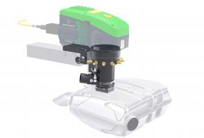 Automotive-Bauteil mit Mini-inline-Faserlaser markiert