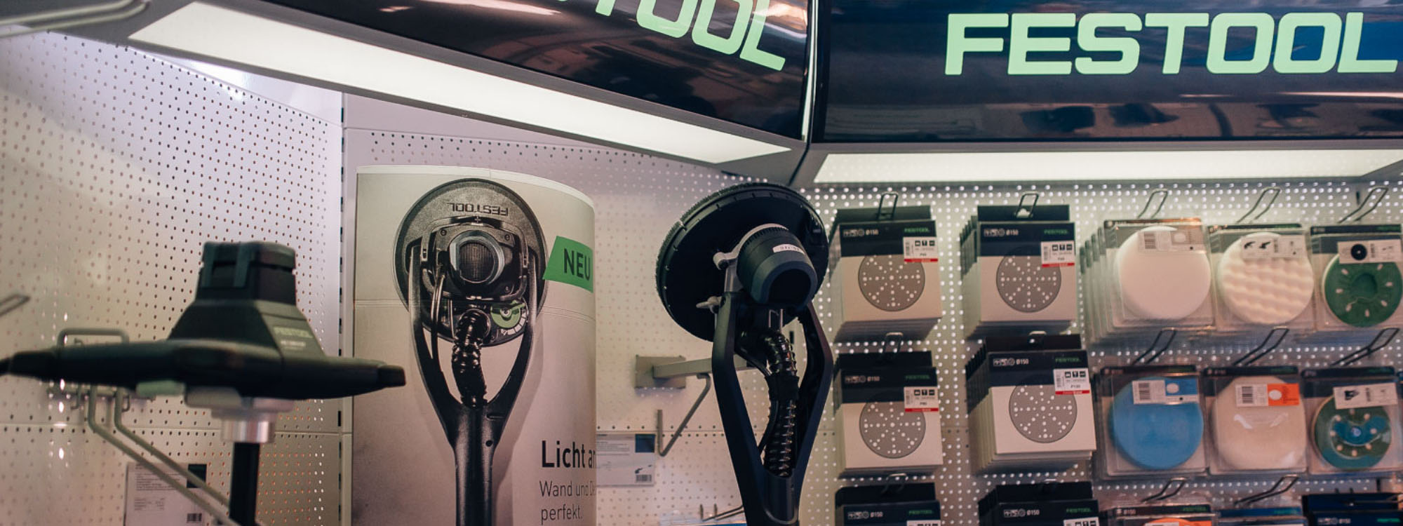 Festool-Werkzeuge im Sortiment