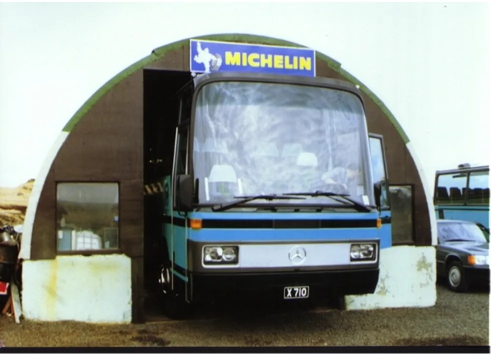 Erster Bus der Gründerfamilie, 1971