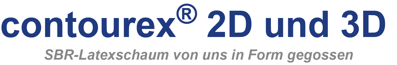 Anatomisch geformte SBR-Schaumformteile (2D/3D)