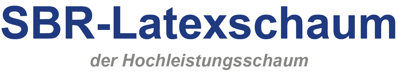 SBR-Latexschaum Polsterungen