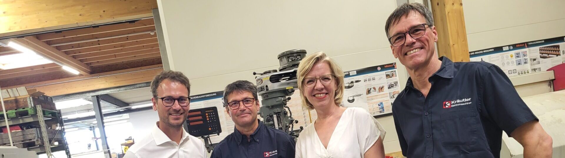 Besuch von Bundesministerin Leonore Gewessler und Landesrat Daniel Zadra