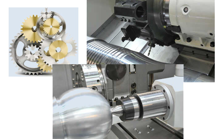 Zerspanungsteile und Baugruppen