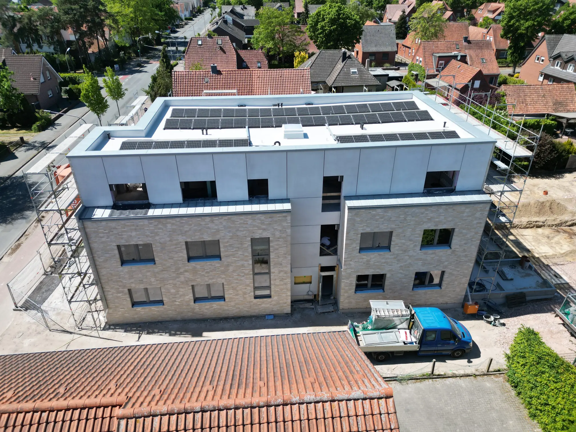 40 mm Fassadenpaneele für Mehrfamilienhaus