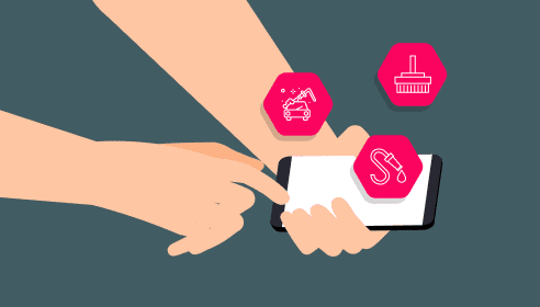 Steuerung der Anlage per Smart Unit App