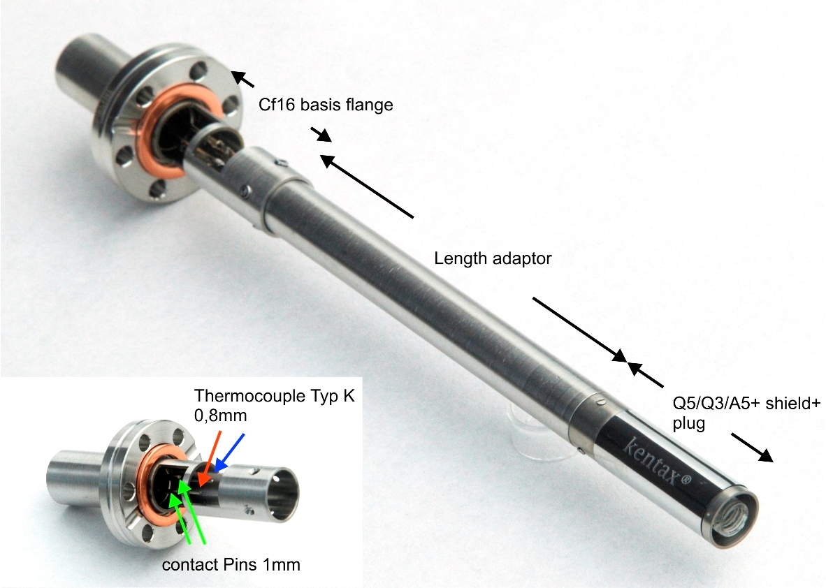 Point source auf CF16-Flansch