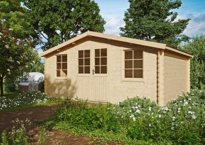 Satteldach Gartenhaus Modell Ria 28