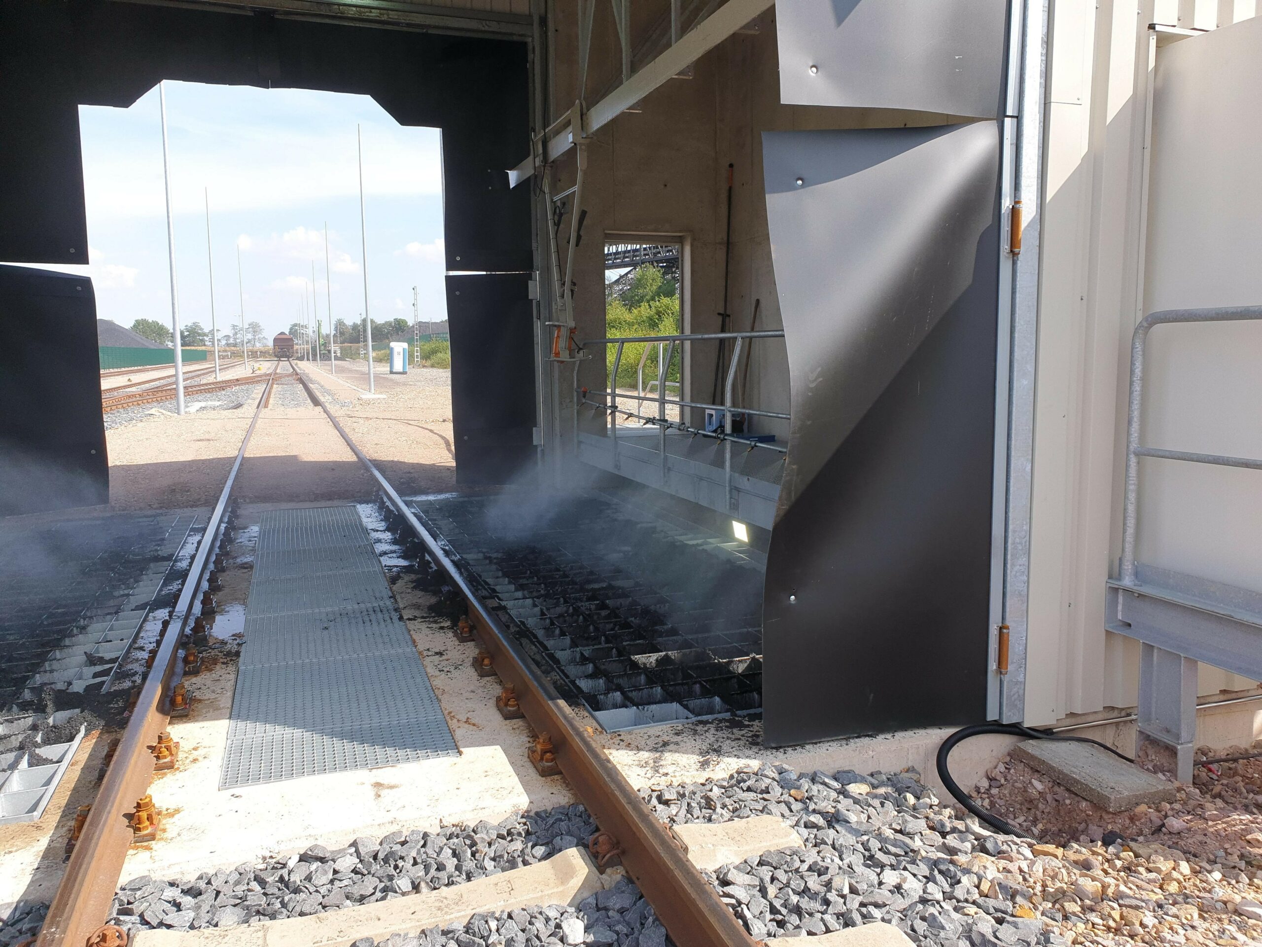 Einstoffbedüsung im Einsatz