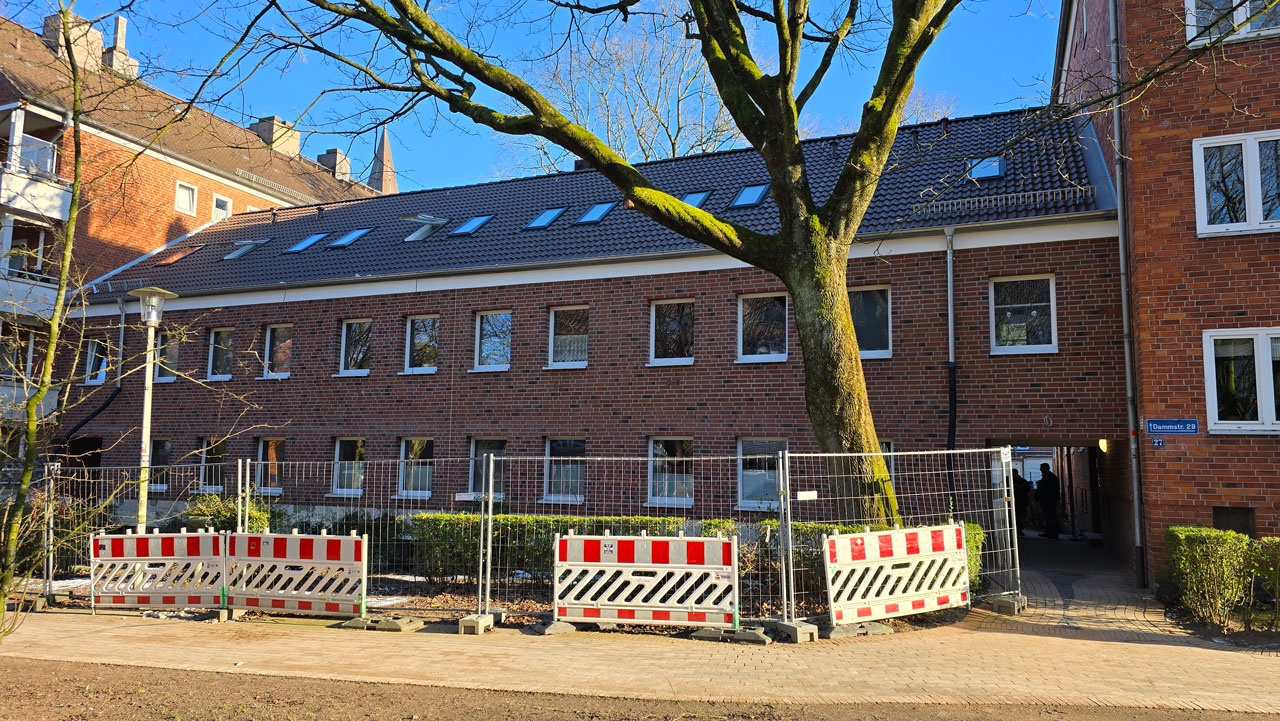 Dachgeschossausbau und energetische Fassadensanierung, Kiel