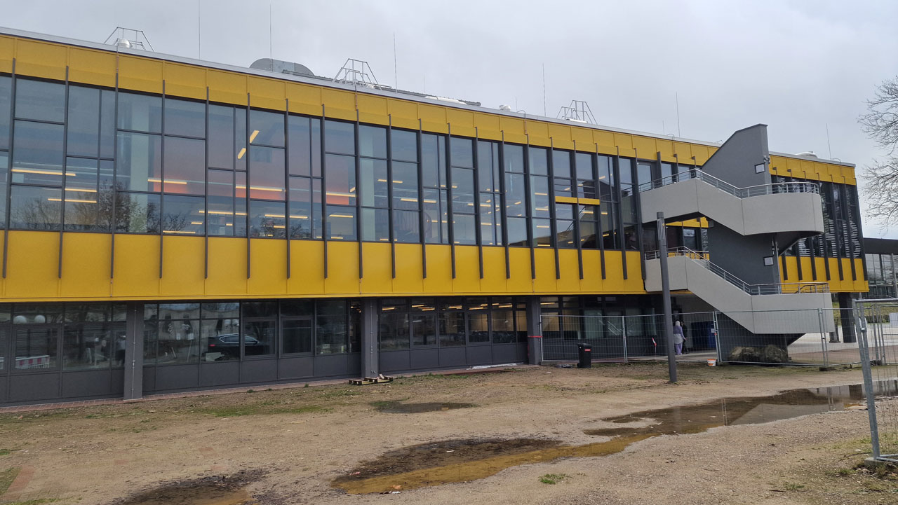 Energetische Fassadensanierung Zentrale Hochschulbibliothek Lübeck