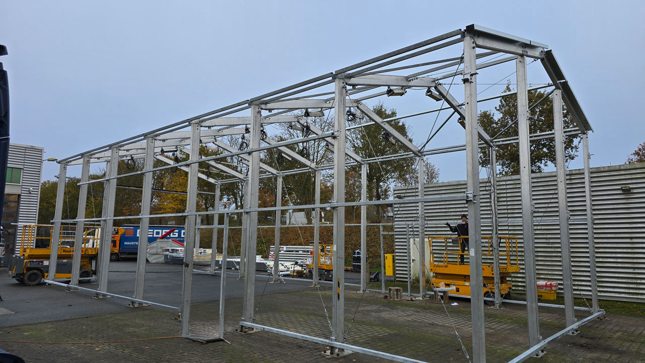 Temporäre Leichtbauhalle, Flensburg