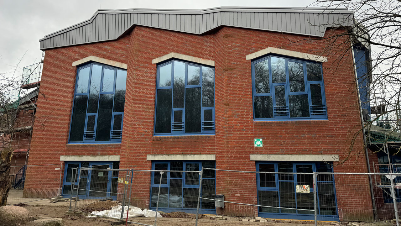 Sanierung Festsaalgebäude Waldorfschule Rendsburg